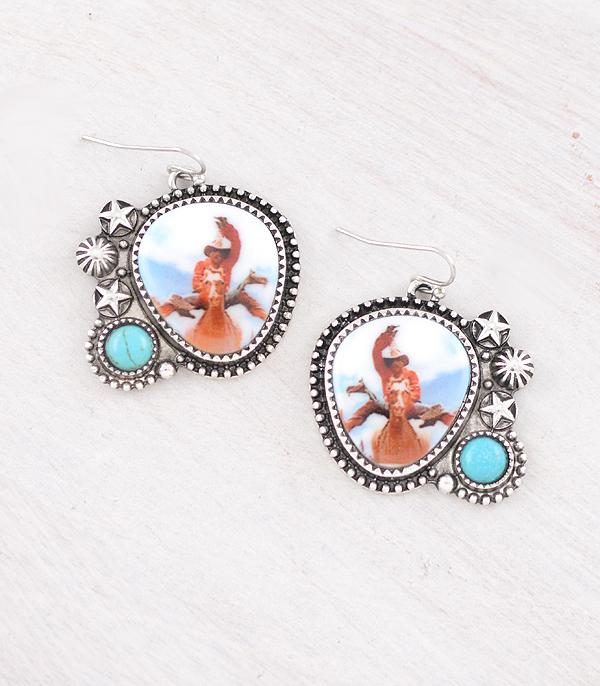 Ace High Trends EARRINGS,WESTERN HOOK EARRINGS,WHAT'S NEW