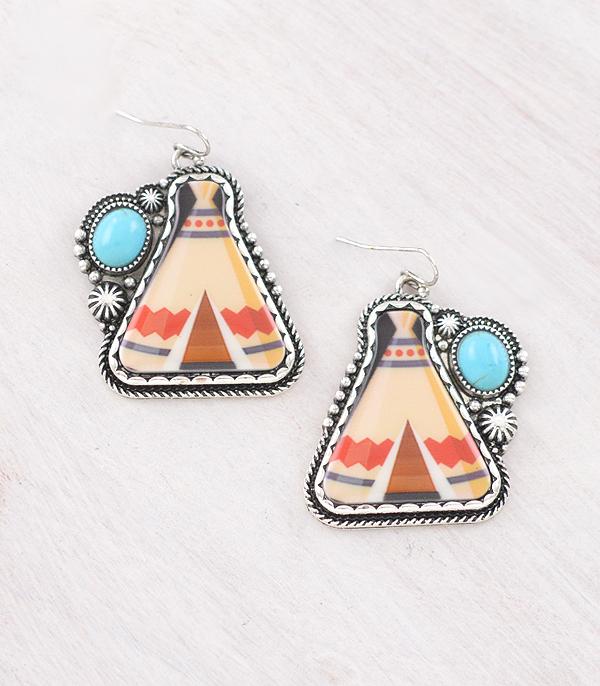 Ace High Trends EARRINGS,WESTERN HOOK EARRINGS,WHAT'S NEW