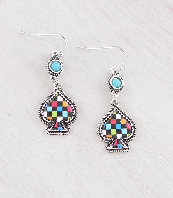 Ace High Trends EARRINGS,WESTERN HOOK EARRINGS,WHAT'S NEW