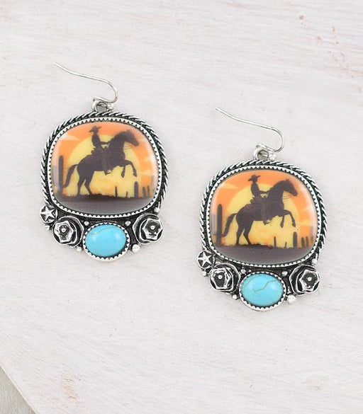 Ace High Trends EARRINGS,WESTERN HOOK EARRINGS,WHAT'S NEW