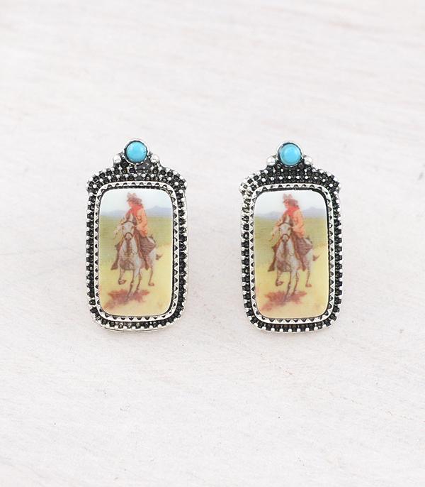 Ace High Trends EARRINGS,WESTERN POST EARRINGS,WHAT'S NEW