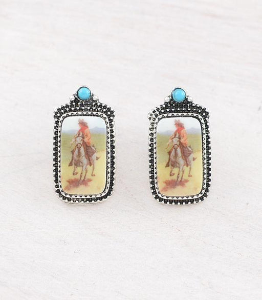 Ace High Trends EARRINGS,WESTERN POST EARRINGS,WHAT'S NEW