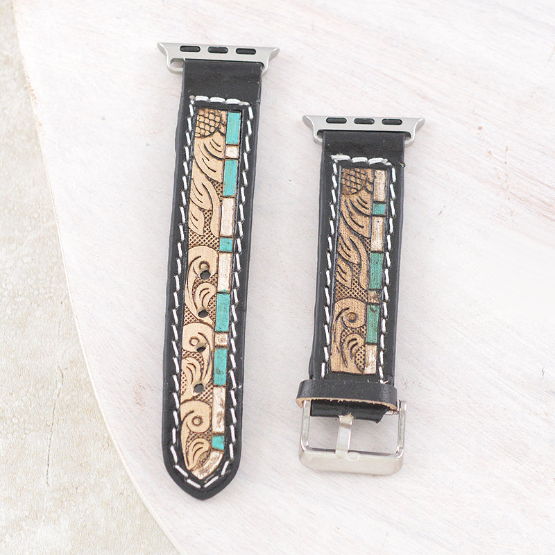 WA0637MT-Leather Watch Band
