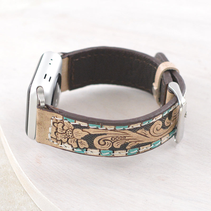 WA0638MT-Leather Watch Band