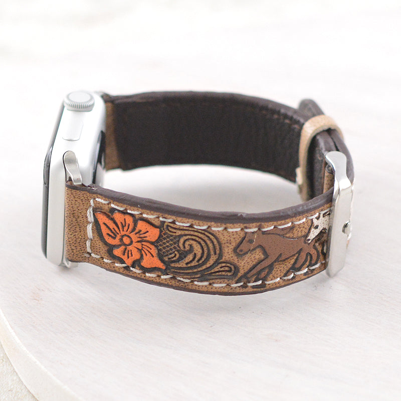 WA0639MT-Leather Watch Band