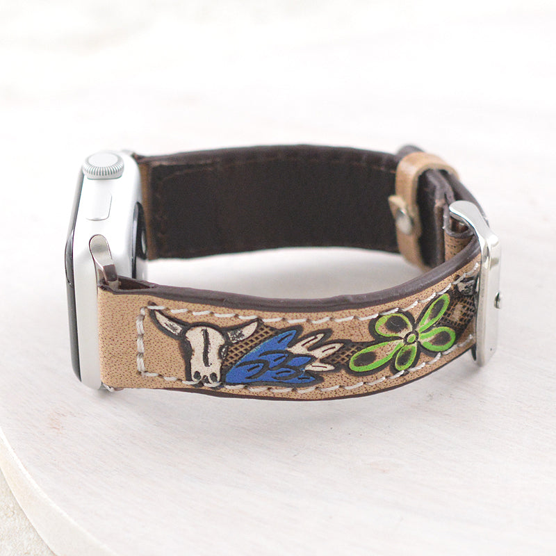 WA0640MT-Leather Watch Band