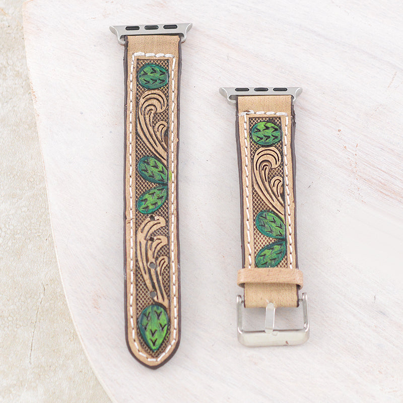 WA0641MT-Leather Watch Band