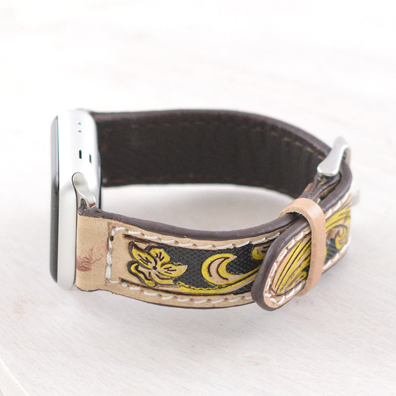 WA0642MT-Leather Watch Band