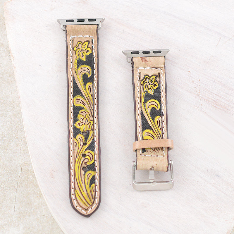 WA0642MT-Leather Watch Band