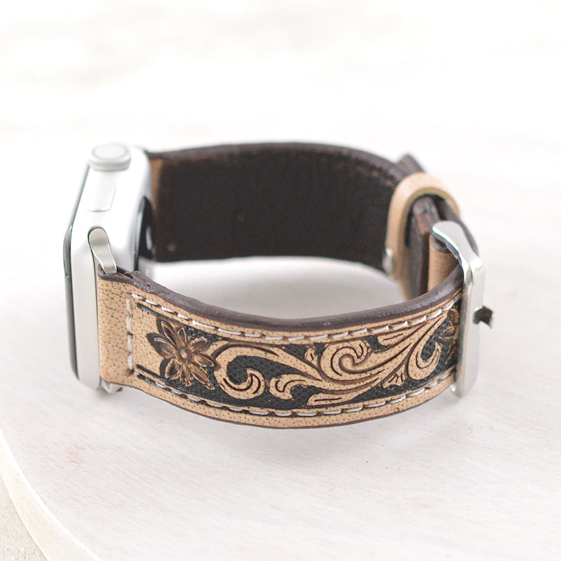 WA0643MT-Leather Watch Band