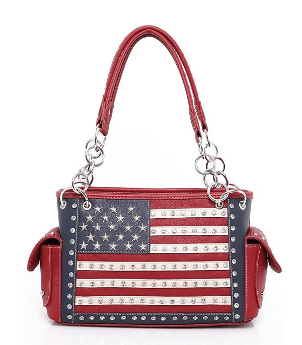 <font color=RED>RED,WHITE, AND BLUE</font> :: Montana West American Pride Collection