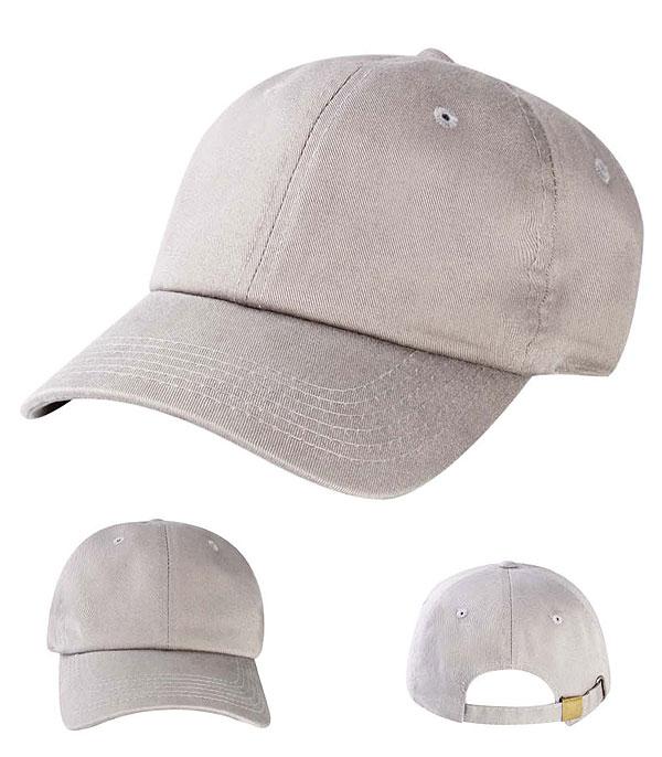 HATS I HAIR ACC :: BALLCAP I VISOR :: Wholesale Solid Monogram Hats