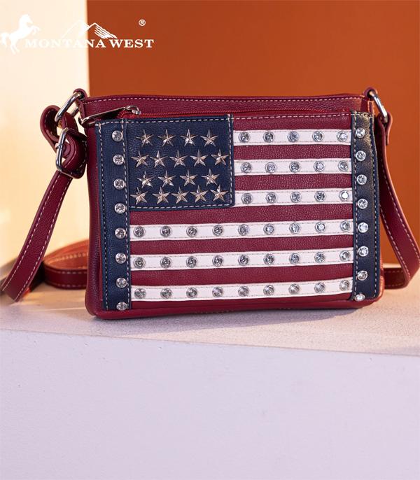MONTANAWEST BAGS :: CROSSBODY BAGS :: Wholesale Montana West American Pride Collection