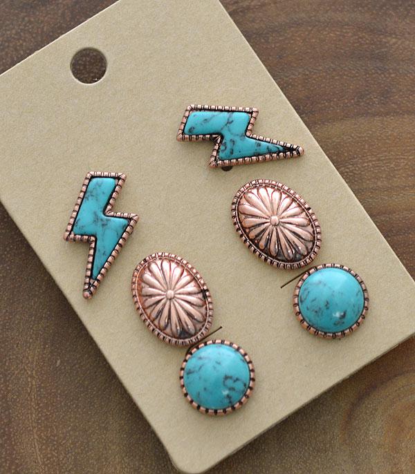 lightning bolt earrings wholesale