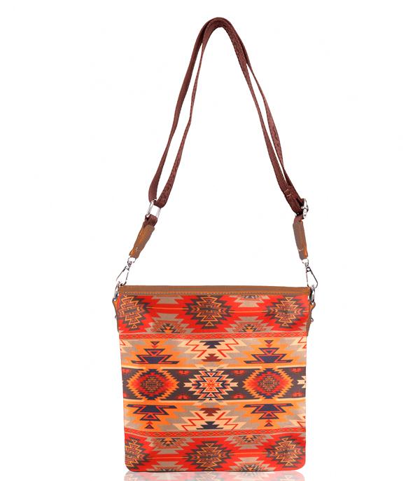 New Arrival :: Wholesale Montana West Aztec Canvas Crossbody