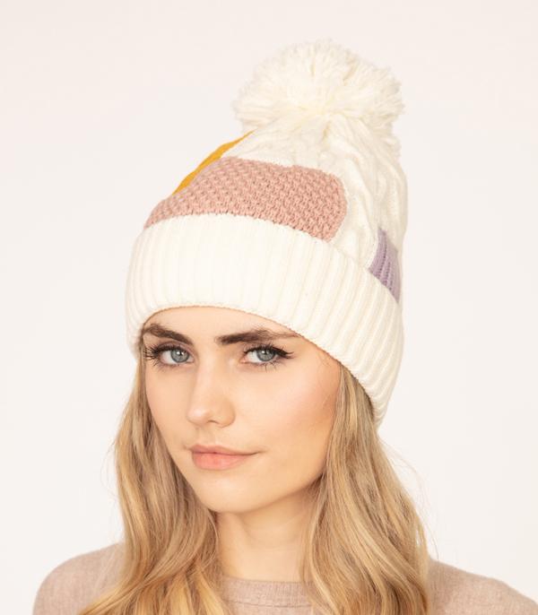 HATS I HAIR ACC :: BEANIES I HEADWRAP :: Wholesale Womens Winter Fleece Pom Pom Beanie