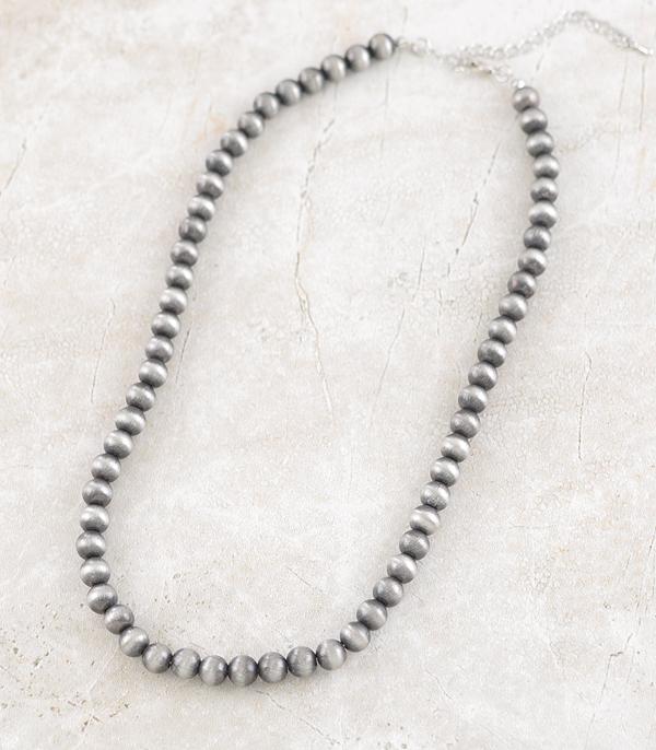 WHAT'S NEW :: Wholesale 8MM Navajo Bead Necklace