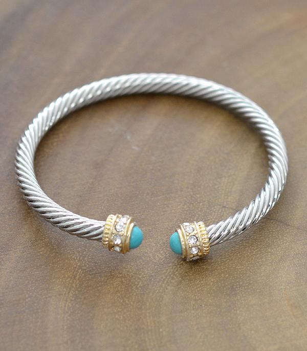 BRACELETS :: CUFF :: Wholesale Turquoise Silver Cuff Bracelet