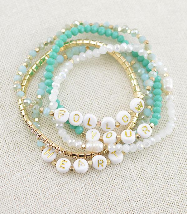 BRACELETS :: STRETCH-BEAD :: Wholesale Inspiration Multi Strand Bracelet