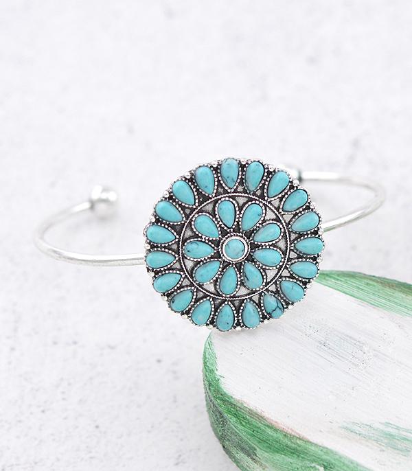 New Arrival :: Wholesale Western Turquoise Cuff Bracelet