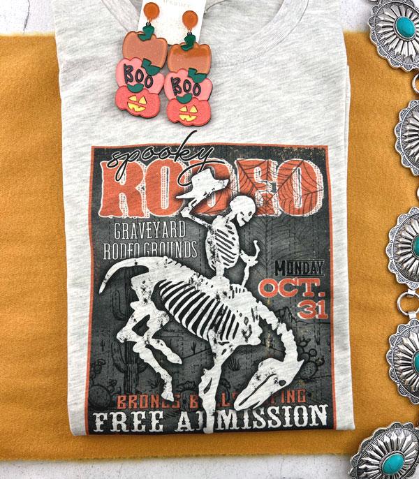 <font color=GREEN>HOLIDAYS</font> :: GRAPHIC TEES :: Wholesale Halloween Cowboy Rodeo Tshirt