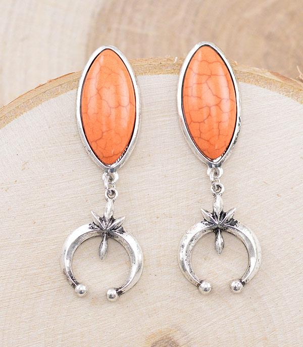 EARRINGS :: WESTERN POST EARRINGS :: Wholesale Western Squash Blossom Earrings