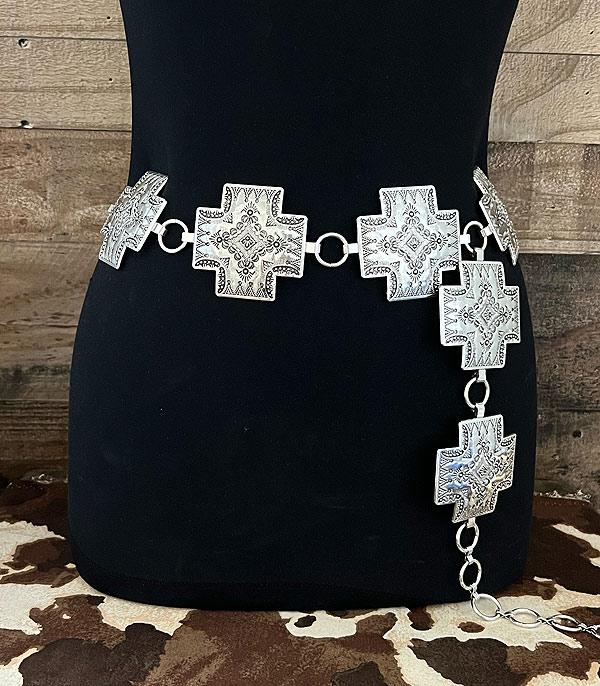 WHAT'S NEW :: Wholesale Tipi Western Cross Concho Belt