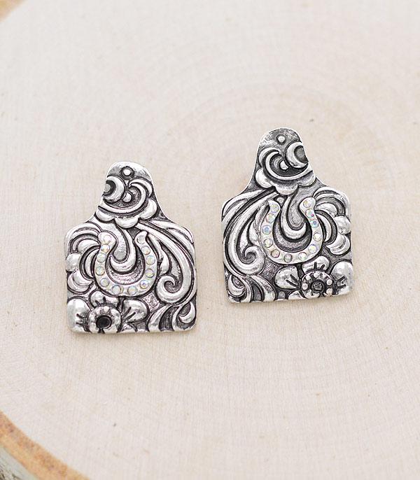 WHAT'S NEW :: Wholesale Western Cattle Tag Earrings