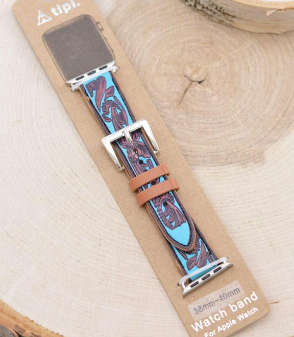 WHAT'S NEW :: Wholesale Tipi Western Tooled Look Watch Band