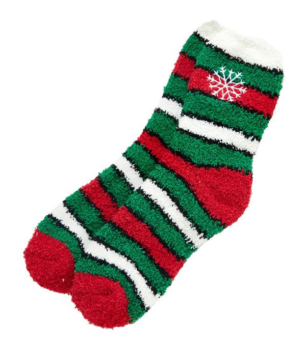 <font color=BLUE>WATCH BAND/ GIFT ITEMS</font> :: GIFT ITEMS :: Wholesale Christmas Soft Cozy Socks