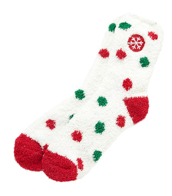 New Arrival :: Wholesale Christmas Soft Cozy Socks