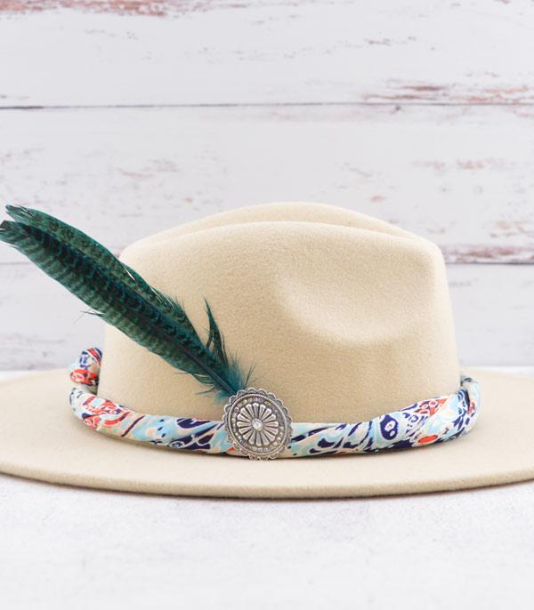 HATS I HAIR ACC :: HAT ACC I HAIR ACC :: Wholesale Western Concho Feather Hat Pin