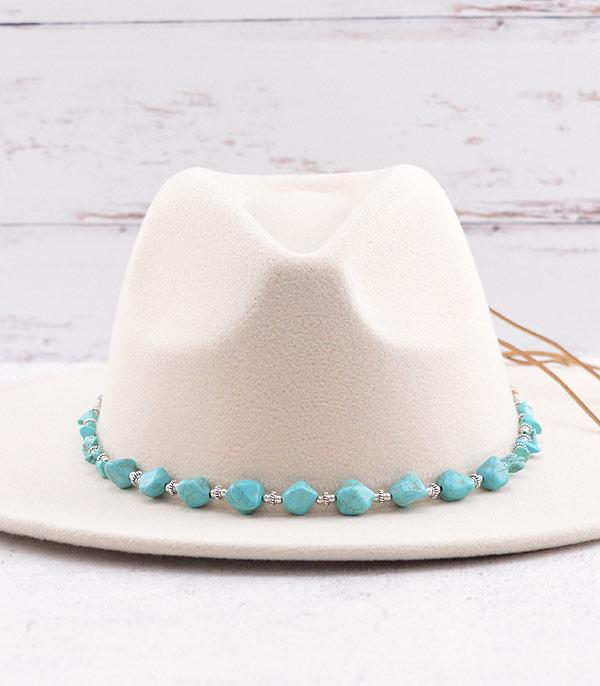 HATS I HAIR ACC :: HAT ACC I HAIR ACC :: Wholesale Tipi Western Turquoise Hat Band