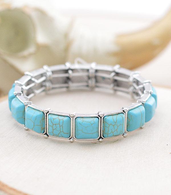 New Arrival :: Wholesale Tipi Turquoise Semi Stone Bracelet