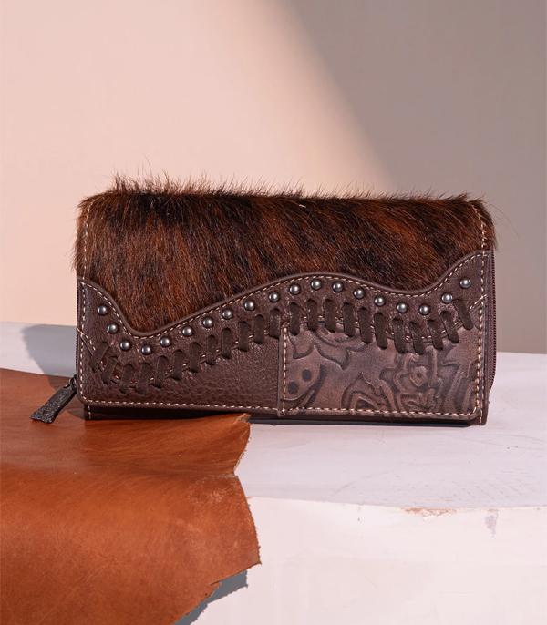 New Arrival :: Wholesale Trinity Ranch Cowhide Wallet