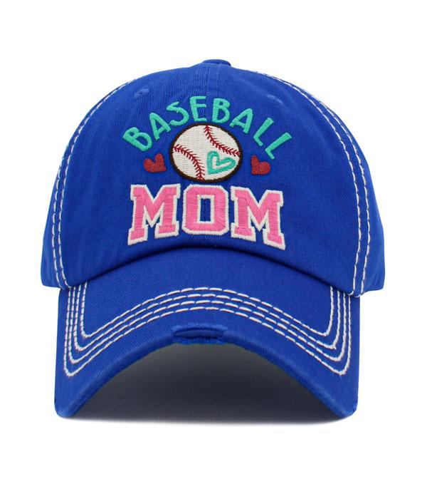 SPORTS THEME :: BASEBALL | SOFTBALL :: Wholesale Baseball Mom Vintage Ballcap