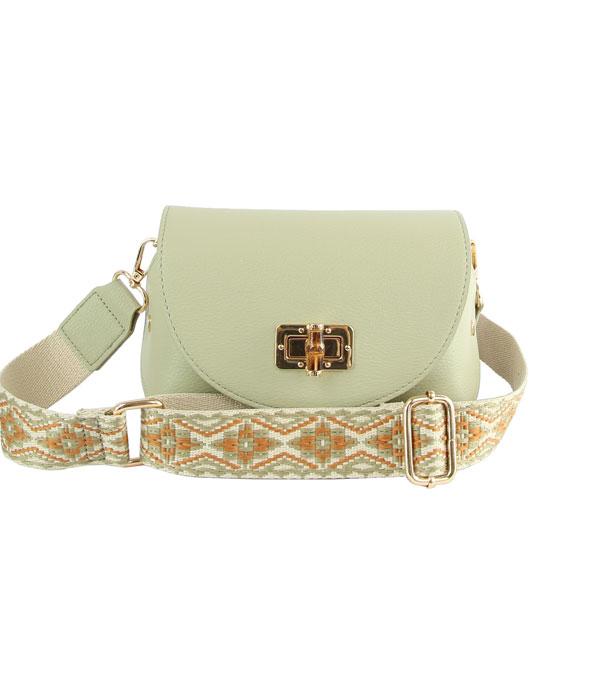 HANDBAGS :: CROSSBODY I CLUTCH BAGS :: Wholesale Guitar Strap Crossbody Bag