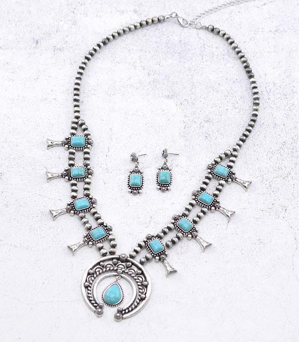 New Arrival :: Wholesale Western Squash Blossom Necklace