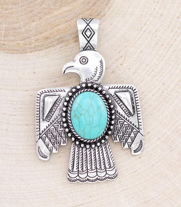 WHAT'S NEW :: Wholesale Western Turquoise Thunderbird Pendant