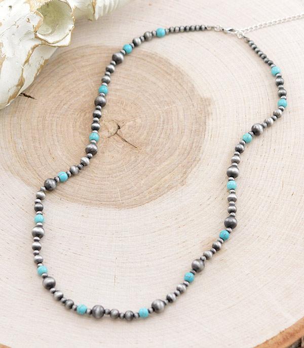 New Arrival :: Wholesale Western Navajo Pearl Bead Necklace