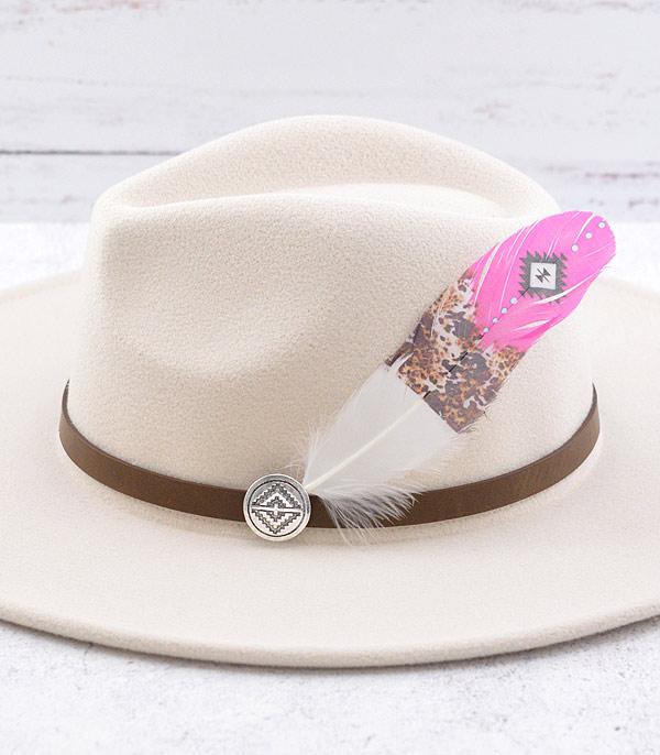 HATS I HAIR ACC :: HAT ACCESSORIES :: Wholesale Western Feather Hat Pin