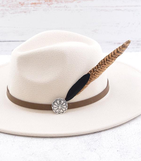 HATS I HAIR ACC :: HAT ACCESSORIES :: Wholesale Western Feather Hat Pin