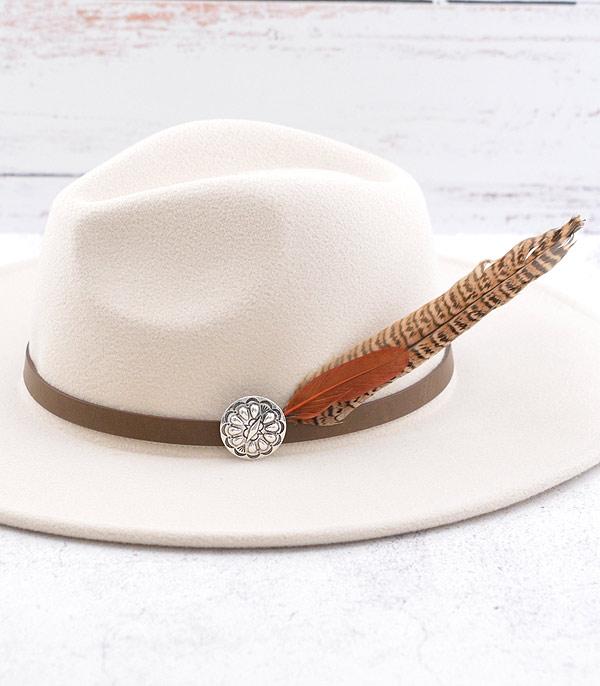 HATS I HAIR ACC :: HAT ACCESSORIES :: Wholesale Western Feather Hat Pin