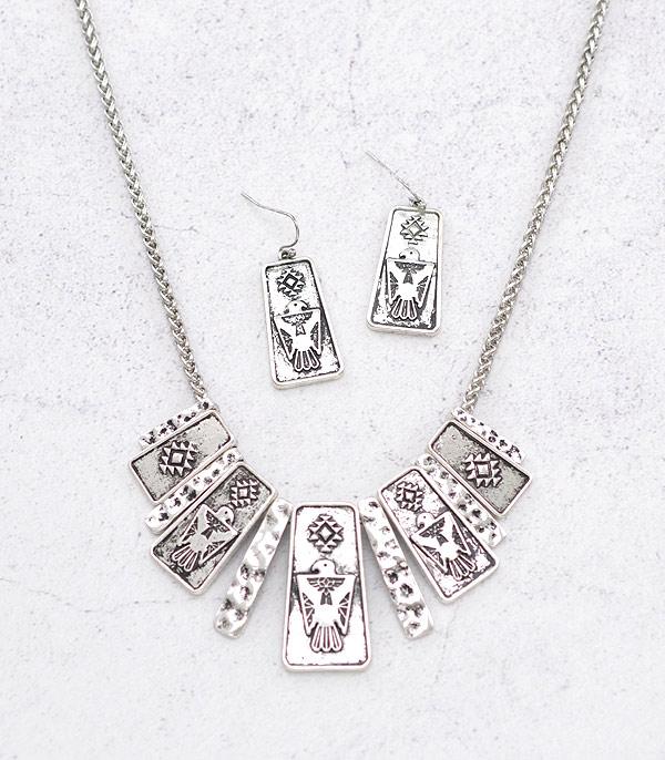 NECKLACES :: TRENDY :: Wholesale Western Aztec Thunderbird Necklace