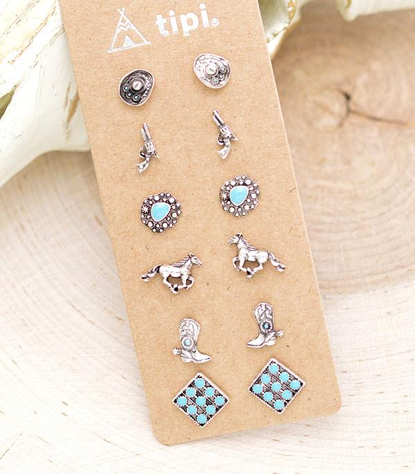 WHAT'S NEW :: Wholesale Western Stud Earrings Set