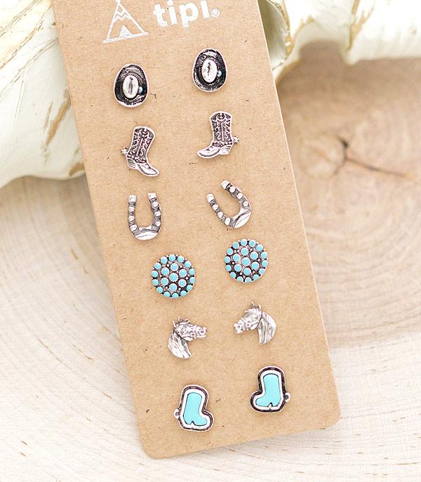 WHAT'S NEW :: Wholesale Western Stud Earrings Set