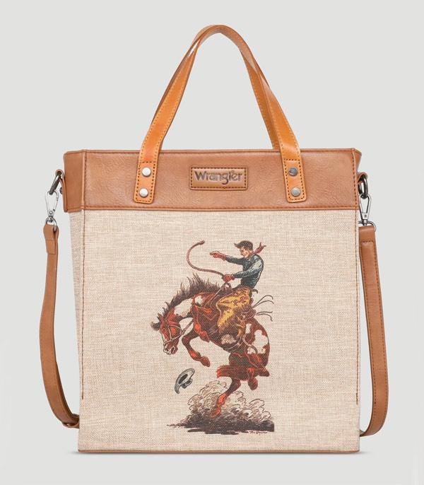 MONTANAWEST BAGS :: WESTERN PURSES :: Wholesale Montana West Cowboy Canvas Tote