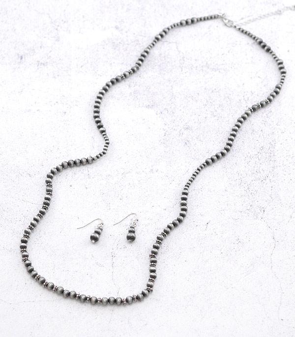 NECKLACES :: WESTERN TREND :: Wholesale Western Navajo Pearl Bead Necklace