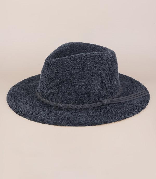 HATS I HAIR ACC :: FEDORA :: Wholesale Soft Chenille Panama Hat