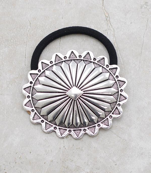 New Arrival :: Wholesale Tipi Brand Western Concho Hair Tie